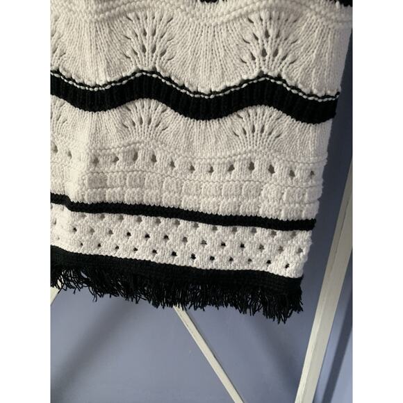 Revolve House of Harlow Crochet Knit Midi Skirt Boho preppy school church sm - Picture 2 of 7